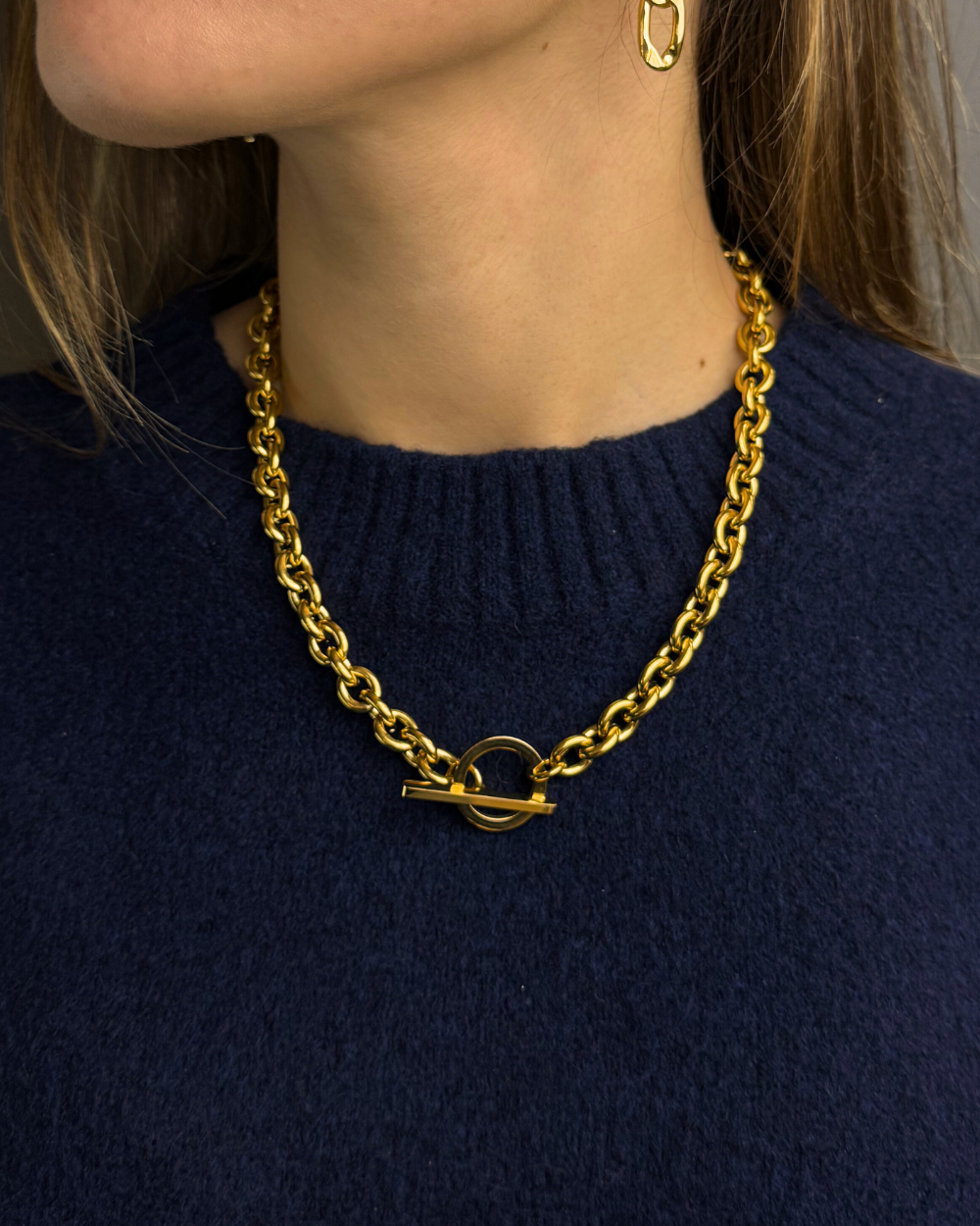 CHUNKY NECKLACE GOLD