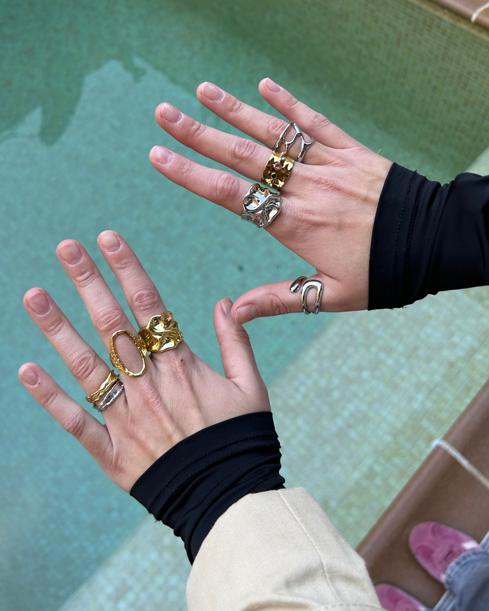 VOLCANO RING GOLD