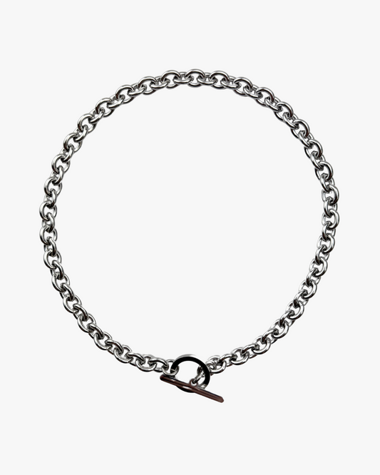 CHUNKY NECKLACE SILVER
